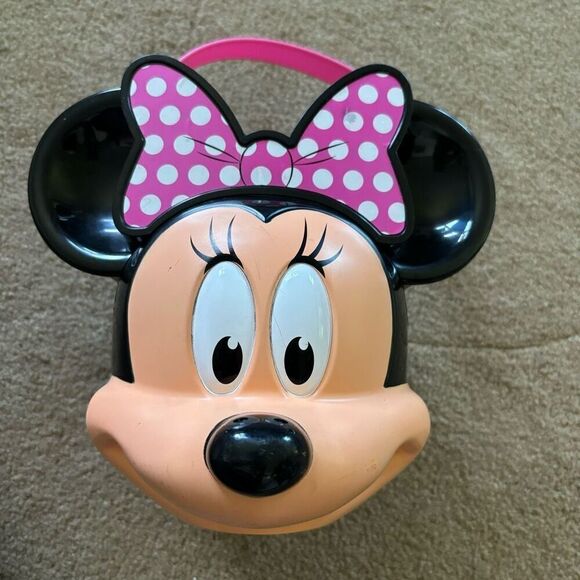 Minnie Mouse Plastic Easter Or Halloween Basket - Picture 1 of 6